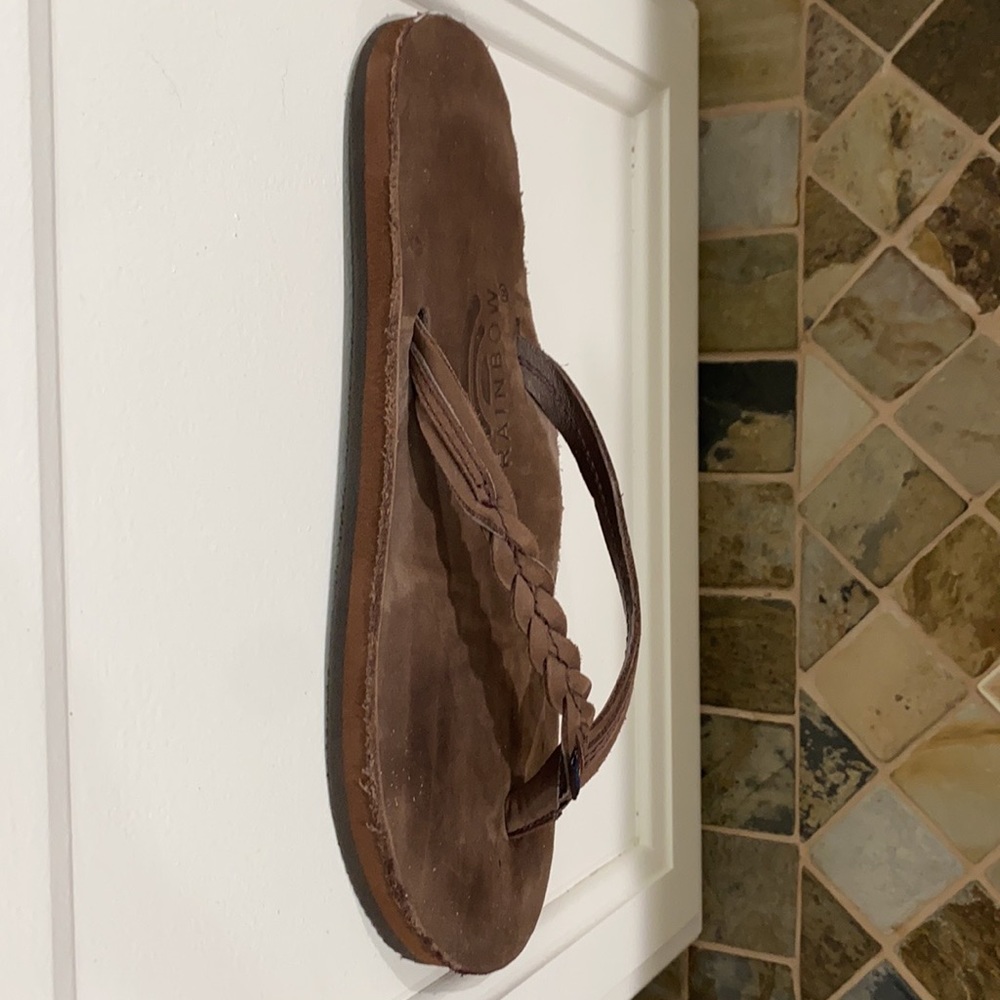 Rainbow Women’s Flip Flops - Picture 3 of 4